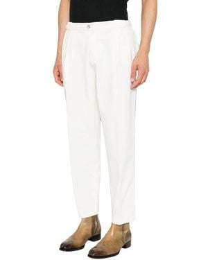 BRIGLIA Broeken ,Wit ,Wol Portobello Straight Broeken