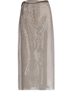 Niccolò Pasqualetti Midi Skirts - Grey