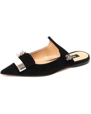Sergio Rossi Mules - Black