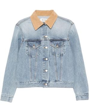 Rohe Denim Jackets - Blue