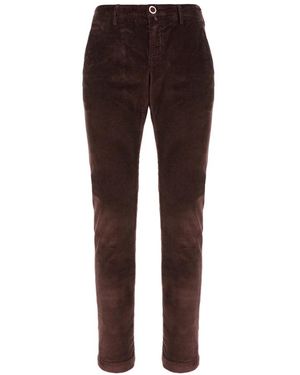 Jacob Cohen Broeken ,Rood ,S3653 Broek - Bruin