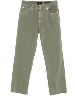 7 For All Mankind Calie Straight Ankle Jeans - Grün