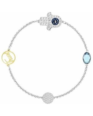 Swarovski Remix Hamsa Hand Armband - Mettallic