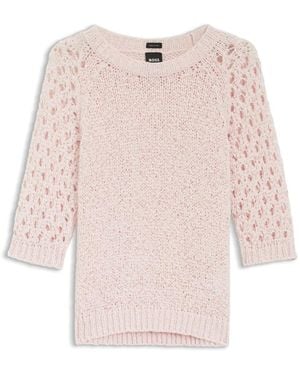 BOSS Fanuka Pullover - Roze