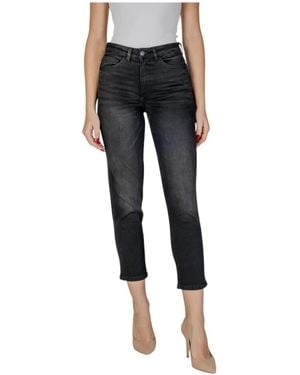 Ichi Cropped Jeans - Blue