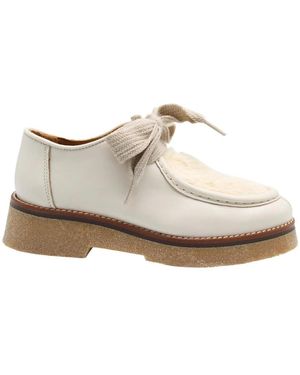 CTWLK Laced Shoes - White