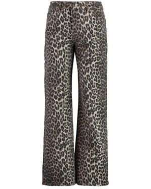 Ganni Wide Trousers - Grey