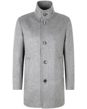 Strellson Single-Breasted Coats - Grigio