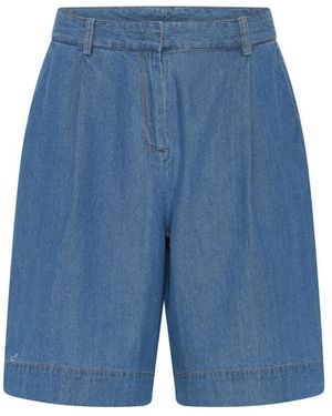 Heartmade Korte Broeken ,Blauw ,Long Shorts