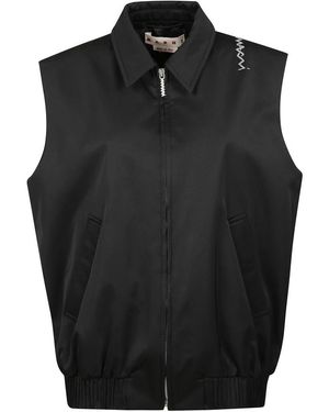 Marni Waistcoats - Black
