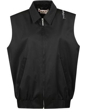 Marni Waistcoats - Black