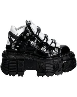 New Rock Enkel Laars Imperfect - Zwart
