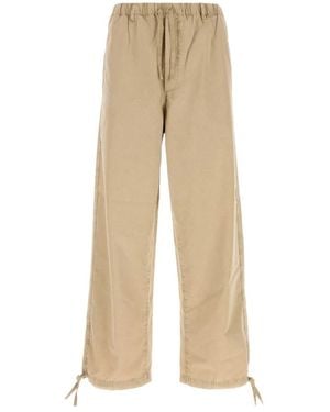 Ferragamo Wide Trousers - Natural