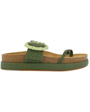 Johanna Ortiz Sliders - Green