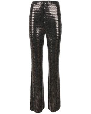 Nineminutes Pantaloni in fibra metallica - Grigio