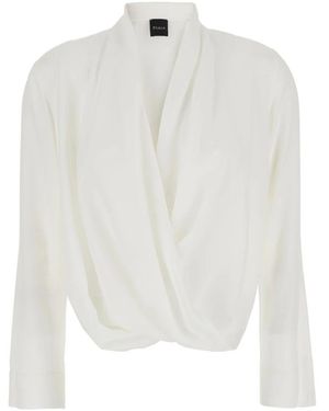 Plain Blouses - Blanco