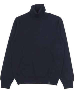 Fay Truien & Vesten ,Blauw ,Wol Wollen Coltrui