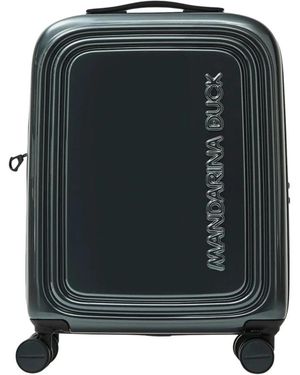 Mandarina Duck Logoduck+ Cabin Trolley - Groen