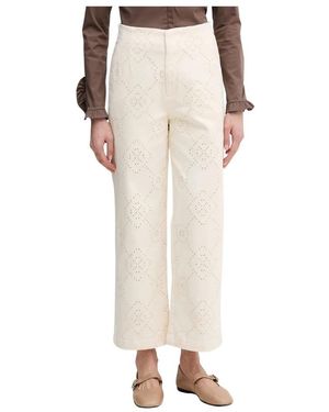 DKNY Weite Hosen - Natur