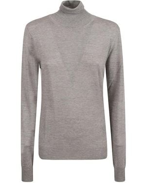 Saint Laurent Turtlenecks - Gris