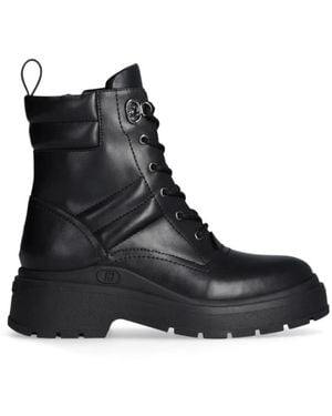 Liu Jo Lace-Up Boots - Black