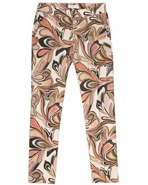 Summum Slim-Fit Trousers - Natural
