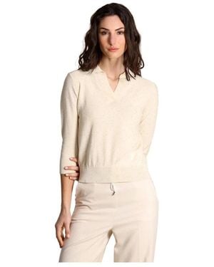 Marella Polo Shirts - Natural