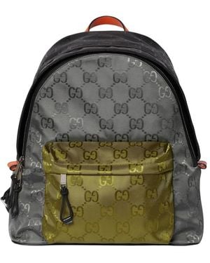 Gucci Match Medium Gg Rucksack - Grün