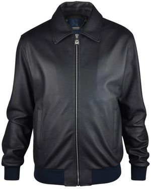 Billionaire Glad Leren Jack - Blauw