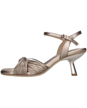 Ash Schoenen ,Bruin ,Leer Janis Sandaal