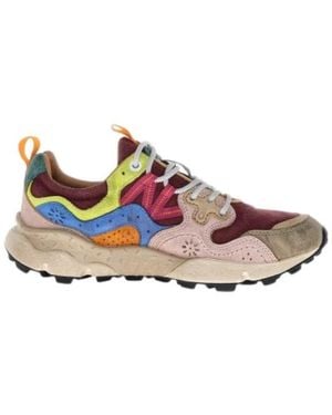 Flower Mountain Trainers - Pink