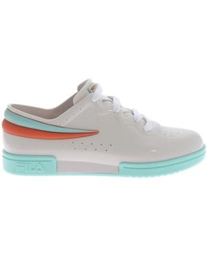 Melissa Schoenen ,Groen ,Ijs Wit Geurende Rubber Sneakers - Grijs