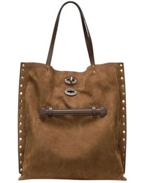 Zanellato Tote Bags - Marrone