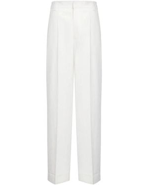Dondup Straight Trousers - White
