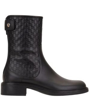 Gucci Stiefeletten Mit Absatz - Schwarz