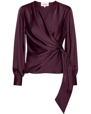 Karmamia Overhemden ,Paars ,Blouse
