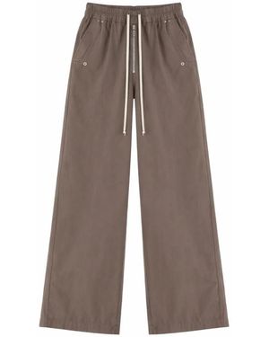 Rick Owens Wide Trousers - Marrón
