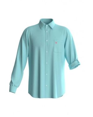 Guess Casual Shirts - Azul