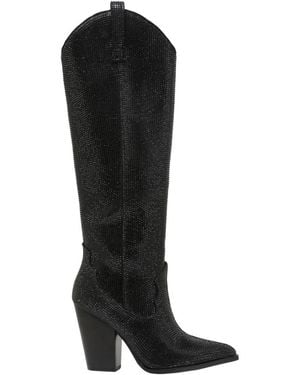 Steve Madden Cowboy Boots - Zwart