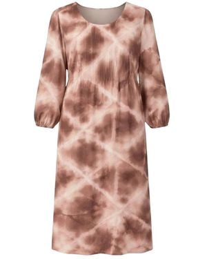 2-Biz Midi Dresses - Pink