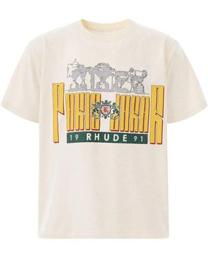 Rhude T-Shirts - White