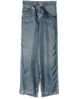 Pierre Louis Mascia Wide Jeans - Azul