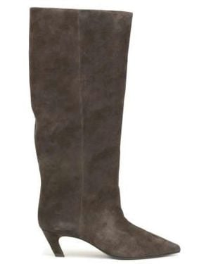 Ash Heeled Boots - Brown