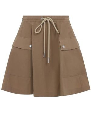 Moncler Short Skirts - Marrone