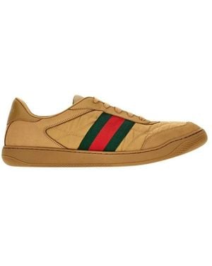 Gucci Sneakers Aus Nylon - Natur