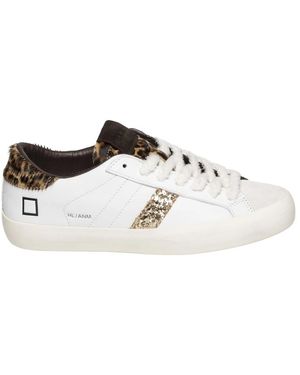 Date Schoenen ,Wit ,Leer Hill Low