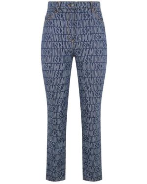 Moschino Slim-Fit Jeans - Azul