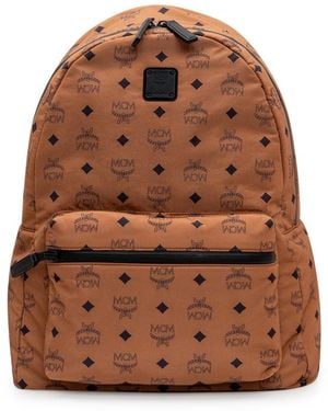 MCM Stark Packable Backpack - Braun