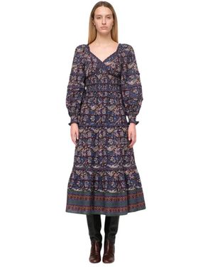 Sea Midi Dresses - Morado