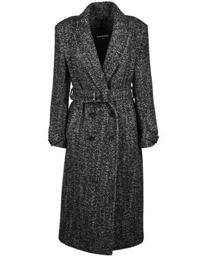 Patrizia Pepe Belted Coats - Negro
